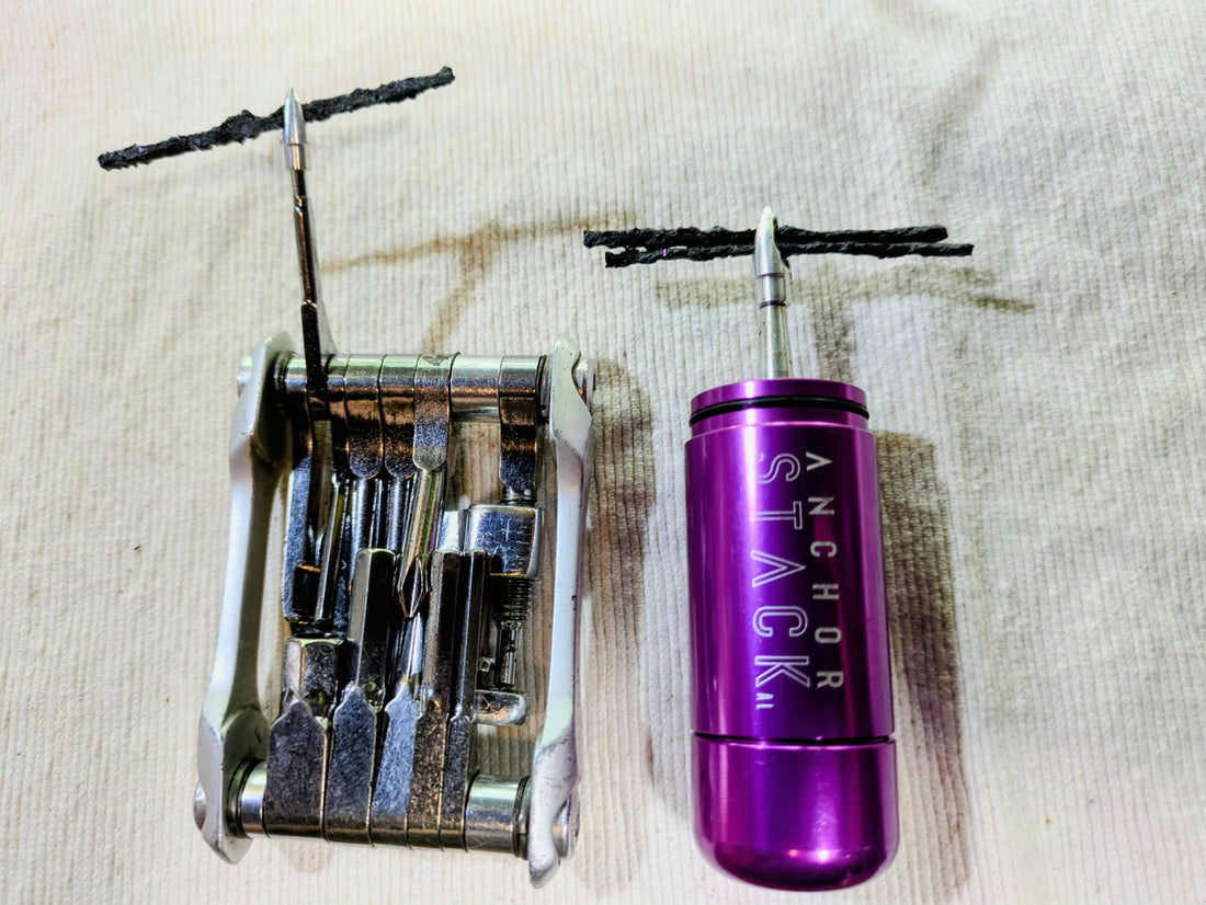 王滝を走るなら、パンク対策はしっかりと